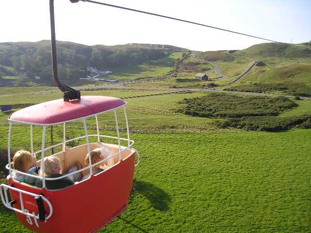 Llandudno Great Orme Cable Cars Aerial Cabin Lift Y