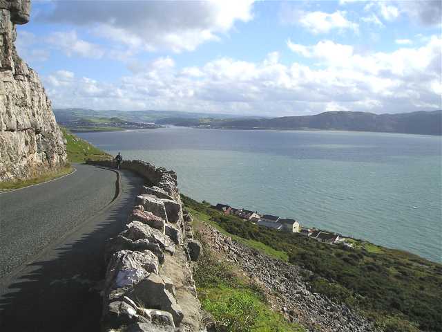 Llandudno Great Orme The Marine Drive North Wales UK